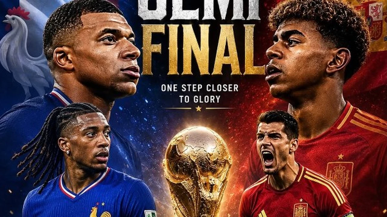 فرنسا وإسبانيا تتنافسان في نصف نهائي كأس العالم 2026